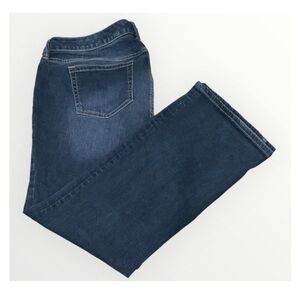 Torrid Bootcut High Waist Stretchy Faded Denim Blue Jeans 18XS 28” Inseam